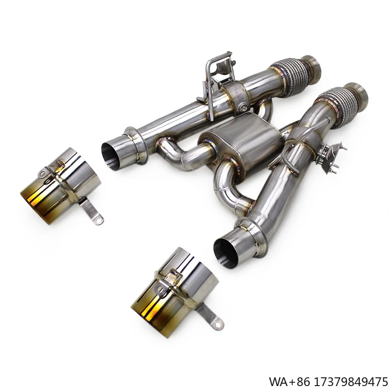 

OEM Valves Racing Car Exhaust Pipes for Mclaren Artura 2021-2024 Stainless Steel Catback Muffler