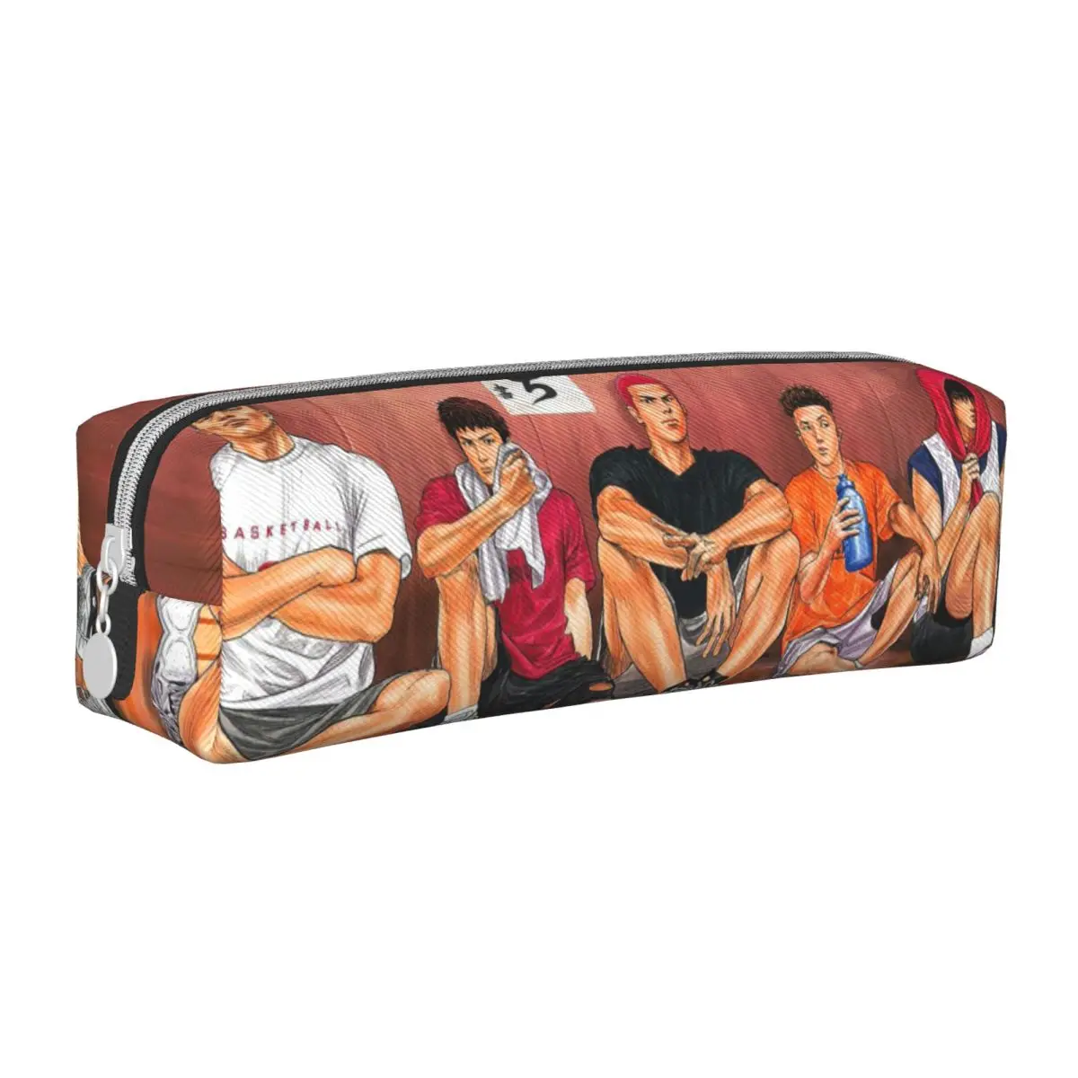 SLAM DUNK Basketball Anime Manga Pencil Cases Akagi Takenori Pen Bag Girls Boys Big Capacity Students School Gifts Pencilcases