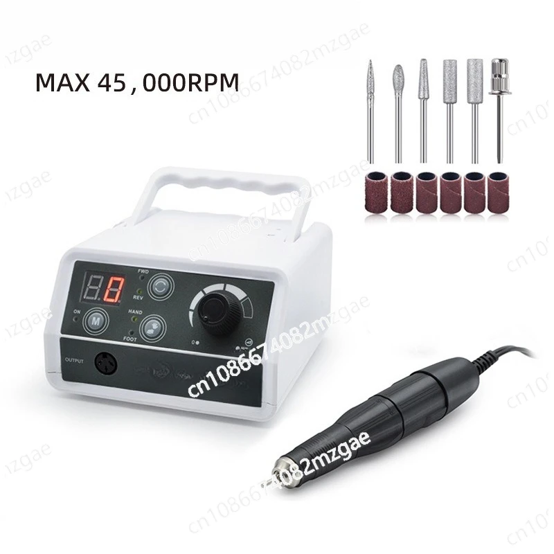 

Nail polisher High power 45000 rpm finger nail polisher High turn non-shaking desktop 102L nail remover