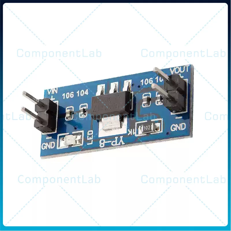 5-25pcs AMS1117-3.3/5.0 Step-Down Power Board Module Voltage Conversion Module Small Board Pin-Type Regulator 3V 5V