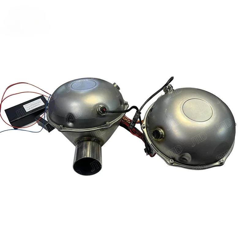 ACTIVE SOUND BOOSTER KIT DOUBLE SPEAKERS Sound Exhaust System Simulated Sound Wave Car Accessories