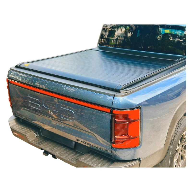 

BYD Shark 6 Retractable Tonneau Roll Cover for Electric Vehicle Silverado Model with Locking Function Electric Roller Shutter