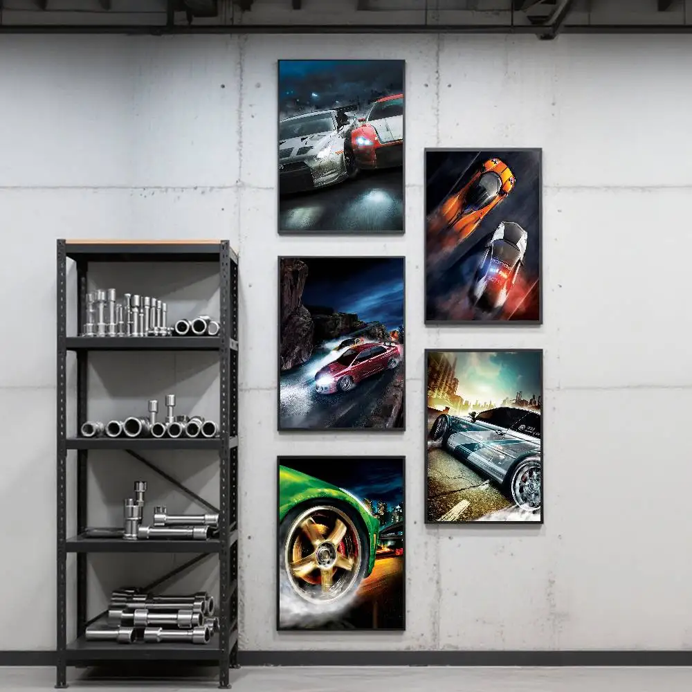 World Famous Racing Car Rally Need For Speed Poster Art Print Anime Style Home Decor Ideal Gift Perfect Room Decor