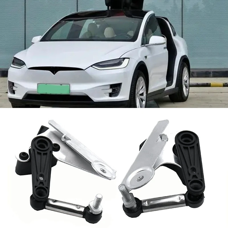 

1Pair Front Suspension Body Height Level Sensor For Tesla Model S Model X 2012-2021 1027946-00-A 1027941-00-A Left+Right