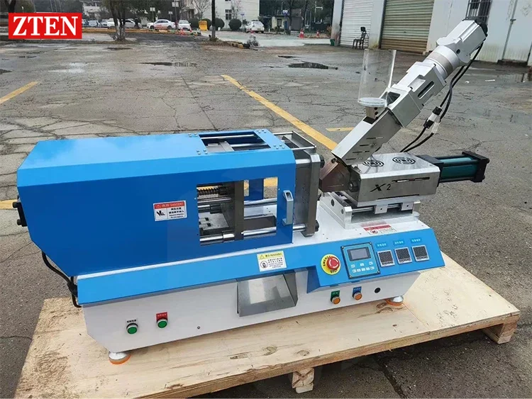 ZTEN Laboratory-Use Injection Molding Machine 35g Horizontal Injection Molding Laboratory Sample Production of Microplastic Part