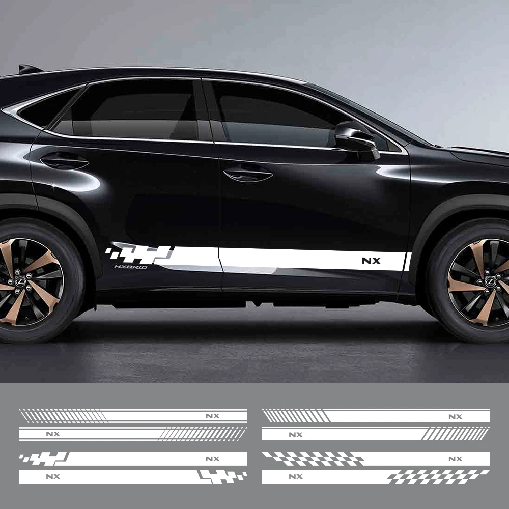 hhht für Lexus NX: Perfekte Seitenschweller-Aufkleber für individuellen Fahrzeuglook