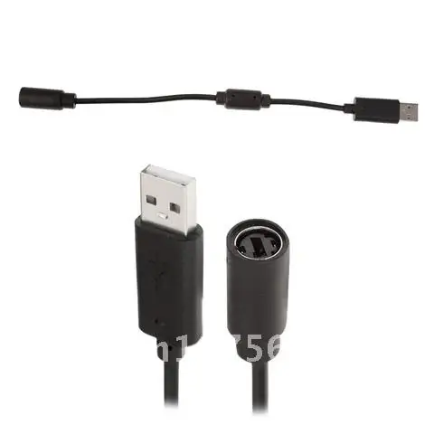 

2Pcs/Lot ALLOYSEED USB Breakaway Extension Cable Cord Wire Converter Adapter For Microsoft Xbox 360 Wired Controller Gamepad