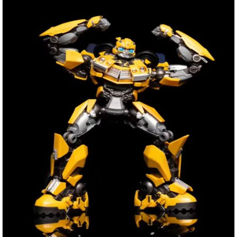 16cm 장난감 재고 있음 트랜스포머 AMK PRO 범블비 가동식 조립 로봇 모델 수집가용 피규어 선물