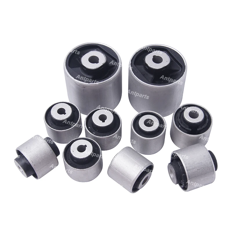 10PCS Front Suspension Control Arm Bushing Kit For Audi A4 2017-2022 B9 S4 RS4 A5 8W0407515 8WD407183 4GD407181 4GD407182