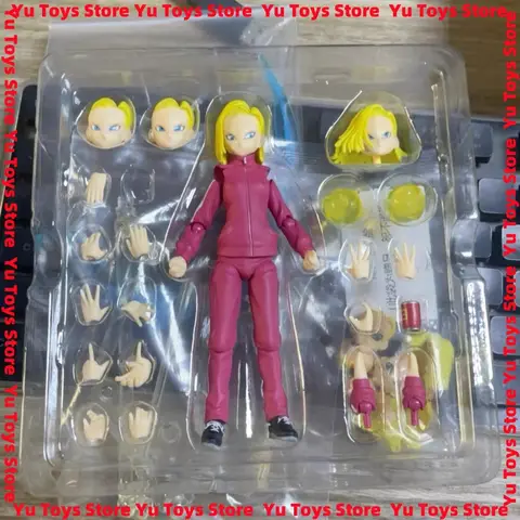 Disponibile Dragon Ball Z Figura Classe E Avventuriero Shf Super Sexy Android 18 No.18 Lazuli Figura mobile Raccogliere regalo Giocattolo personalizzato