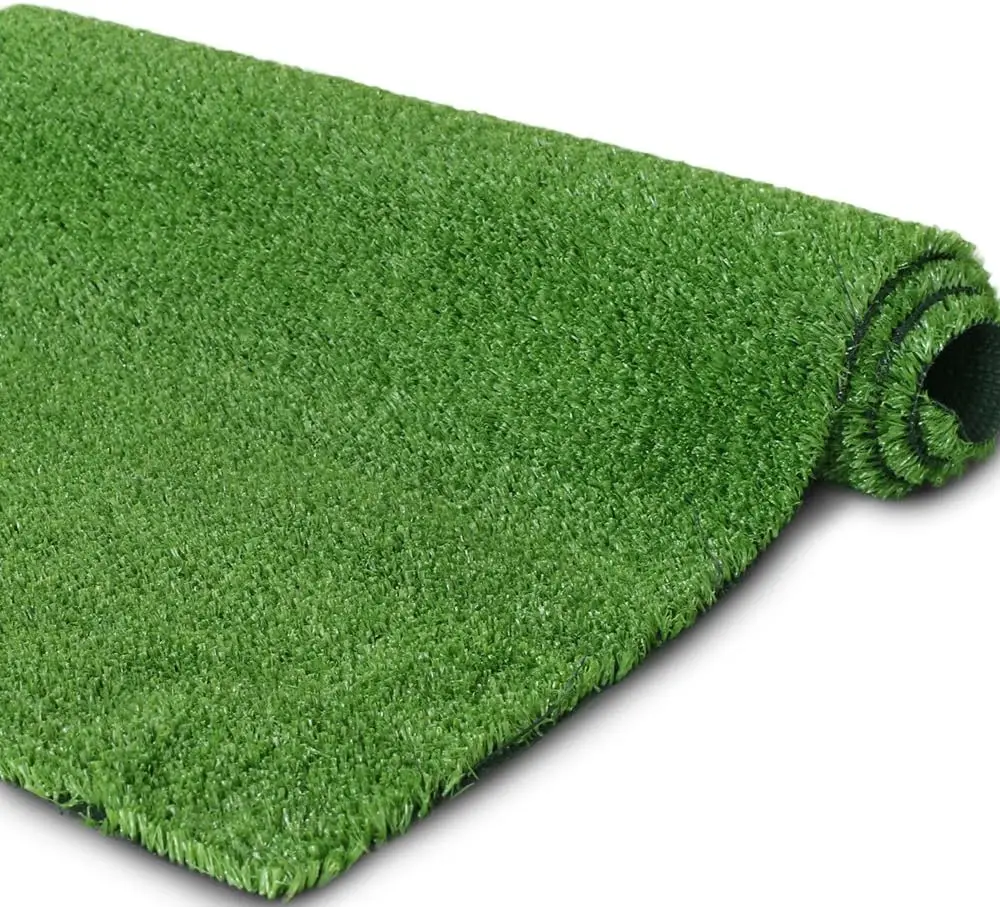 Petgrow Synthetic Artificial Grass Turf For Garden Backyard Patio Balcony,Drainage Holes & Rubber Backing, Indoor Outdoor Faux