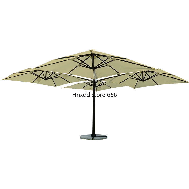 Roman Umbrella Outdoor Parasol Four-headed Courtyard Commercial Large Villa Outdoor Umbrella