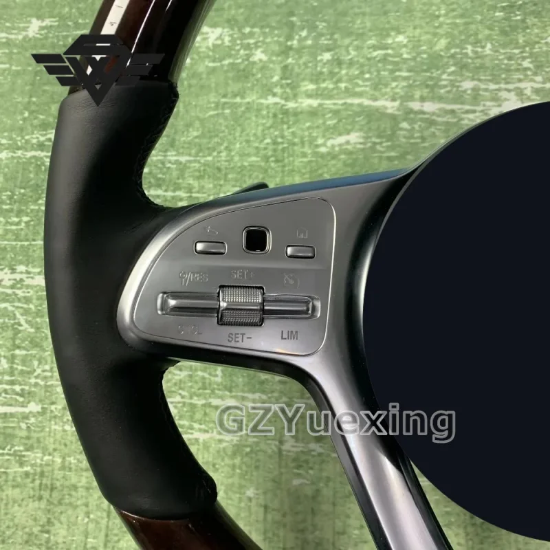 High Luxury Peach Wood Steering Wheel Suitable for Mercedes AMG 809MBH G500 G55 G350 W222 W213 W205 W204 E200 Car Steering Wheel