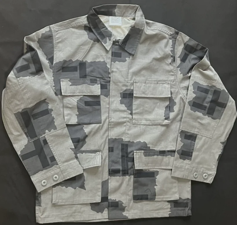 US Night T Block Camouflage Uniform Include Jacket Pants Man Outdoor