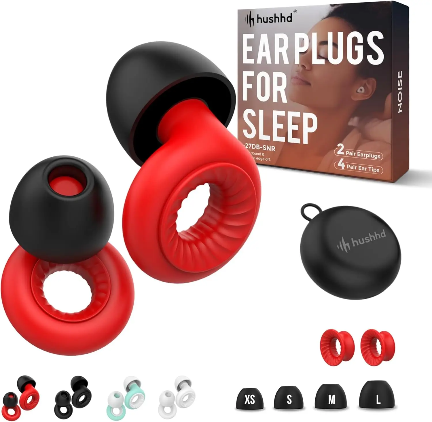 20 paia di tappi per le orecchie Anti-suono per il sonno in Silicone insonorizzato tappi per le orecchie per l\'apprendimento Anti-rumore speciali