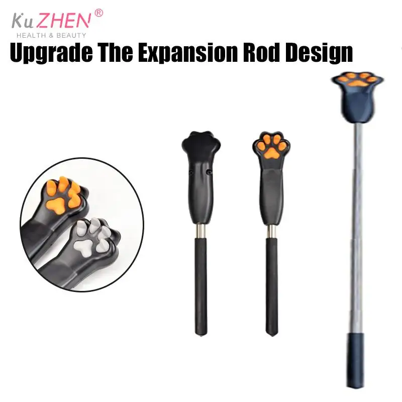 1pcs Extendable Cat Claw Back Scratcher Scratching Hand Back Carding Stick For Itch Massager Body Grab Relax Scraper For Tickle