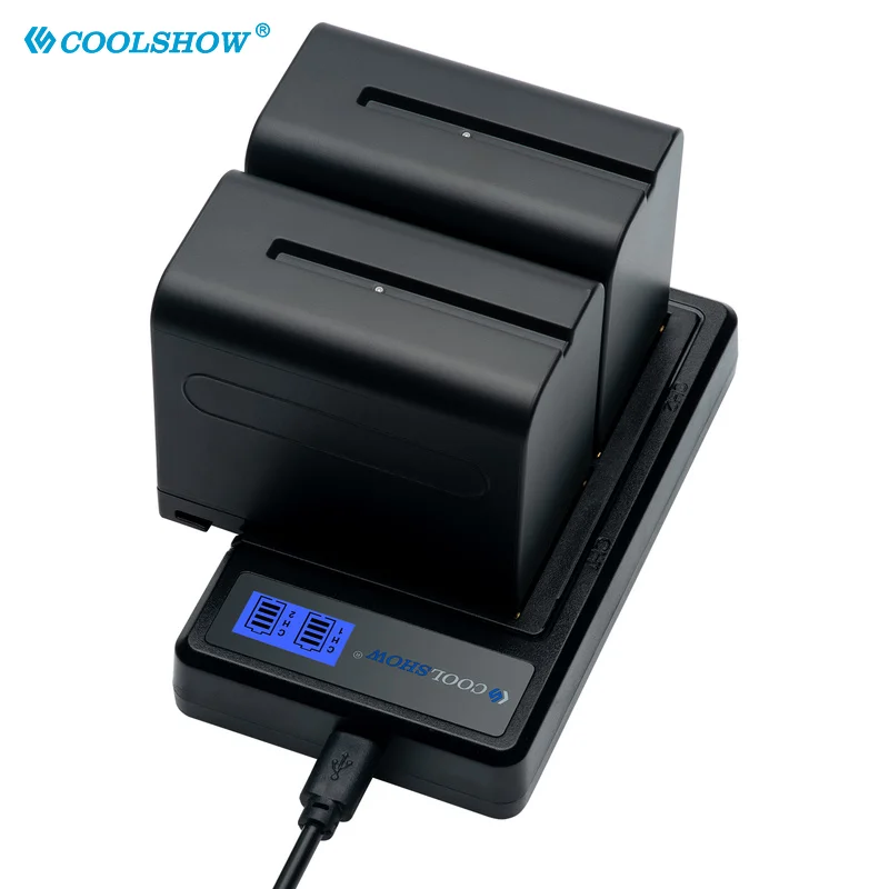 NP-F970 NP-F960 Battery for Sony DSR-PD150 PD170 HDRAX2000 FX7 FX1000 HVL-LBPB Yongnuo Godox LED Video Light Batteries 7800mah