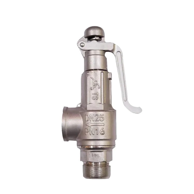 

Manufacturer's Direct 1inch Brass Adjustable Pressure Relief Valve Thickened Manual Safety Valve for G/as/Water/Steam Medium
