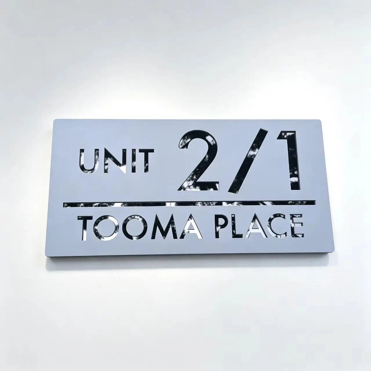 Custom acrylic door signs, personalized address and name plaques, 3D house numbers, home decorations, street signs view 4