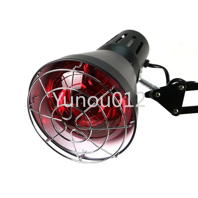 Home Health Black Disc Heating Lamps For Repair Skin Pain Relief Device Beauty Anti Aging Infrared Physiotherapy Lamp