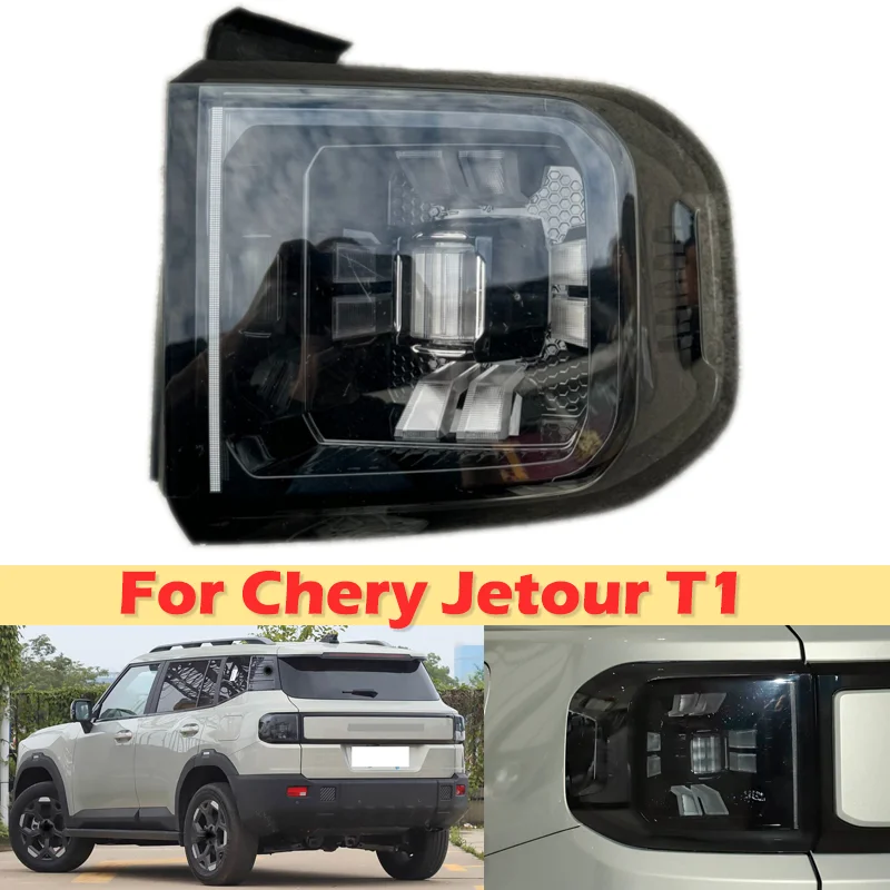 DinCh NEW For Chery Jetour T1 Taillight Brake Light Rear bumper taillamps tail light Assembly