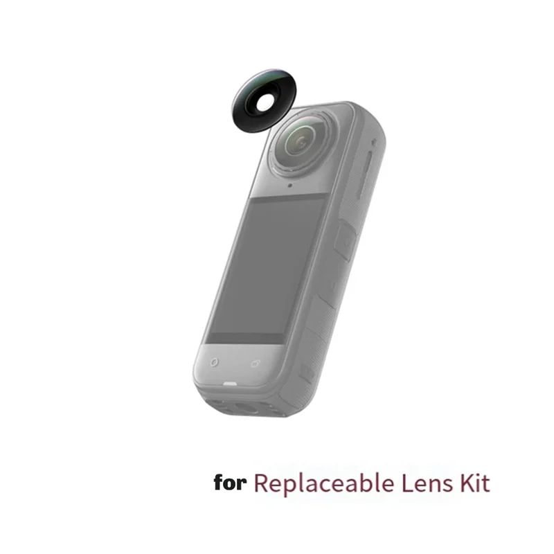Y45A-Replacement Lens Glass For Insta360 X5 Camera Repair Parts Durable Spare Accessory