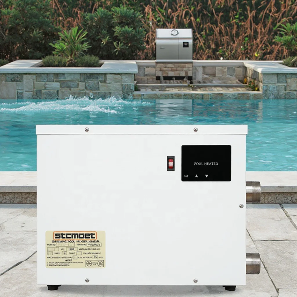 

Wholesale Portable 15Kw Electric Heat Pump Energy Saving Spa Pool Heater