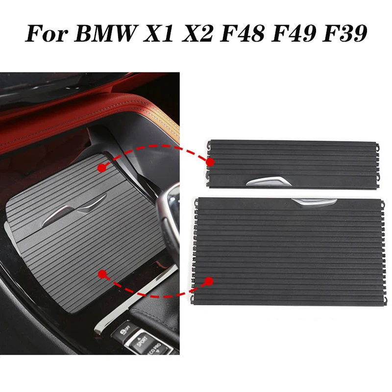 For BMW X1 X2 F48 F49 F39 Car Water Cup Holder Cover Center Console Rolling Curtain Armrest 2016-2021 Auto Interior Accessories