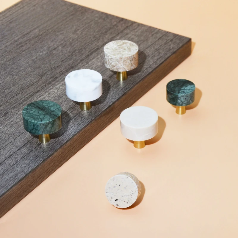 Marble Cabinet Handle Dark Gre - đánh giá và giá Furniture Hardware Wholesale