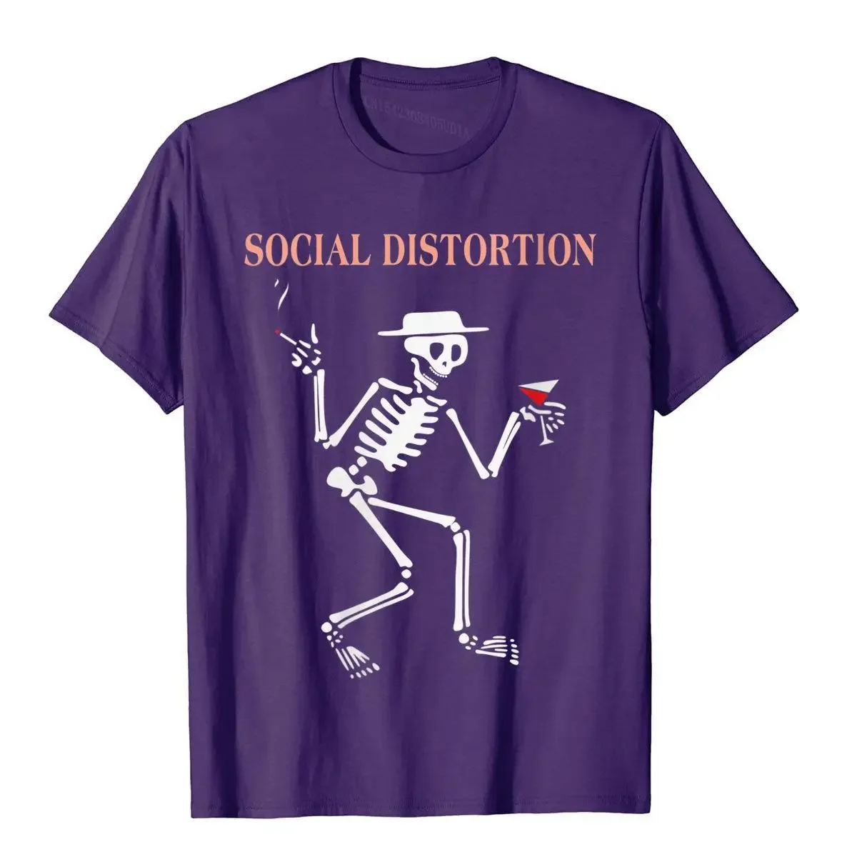 Mens Vintage 90s Social Art Distortion Band Music 2021 T-Shirt Hip Hop Top T-Shirts Funny Cotton  Tops Tees Unique