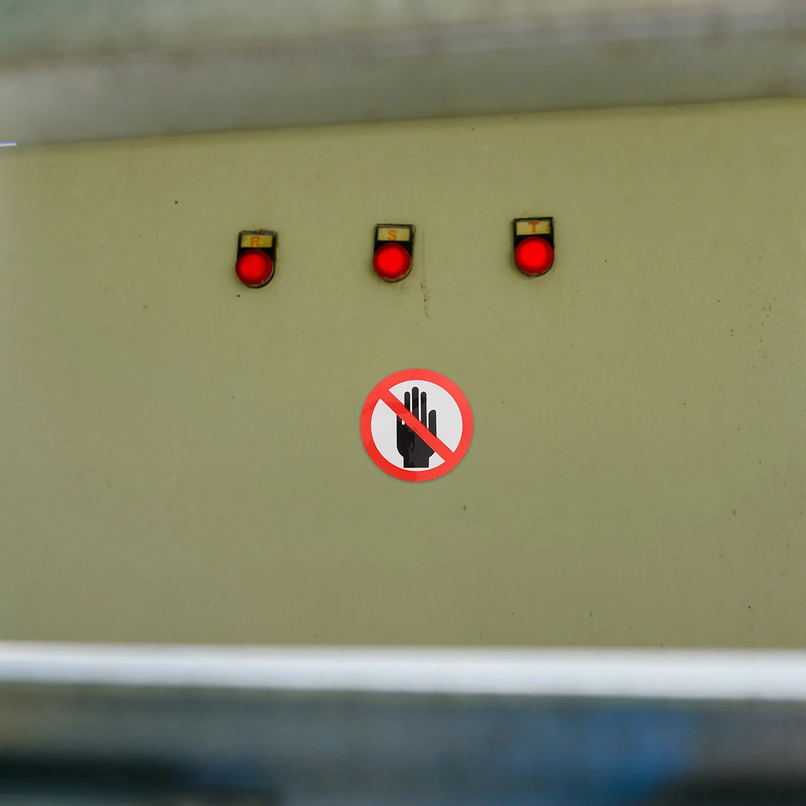 

Waterproof Do Not Touch Stickers Safety Warning Labels for Home Factory Warehouse Lab Furniture Appliances Bright Visible