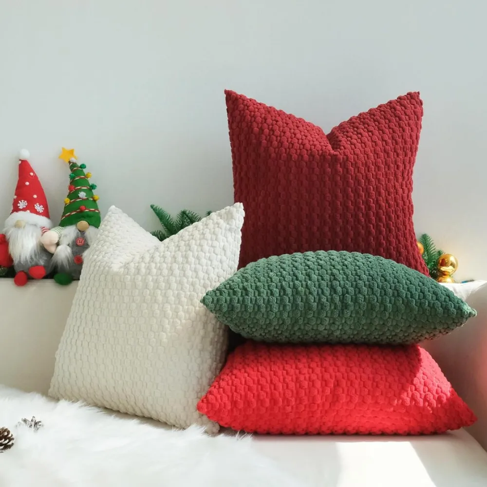 Modern Soft Boho Double-Sided Design Corduroy Pillow Covers Farmhouse Neutral Decorative Home Decorative Gift Cushion Covers