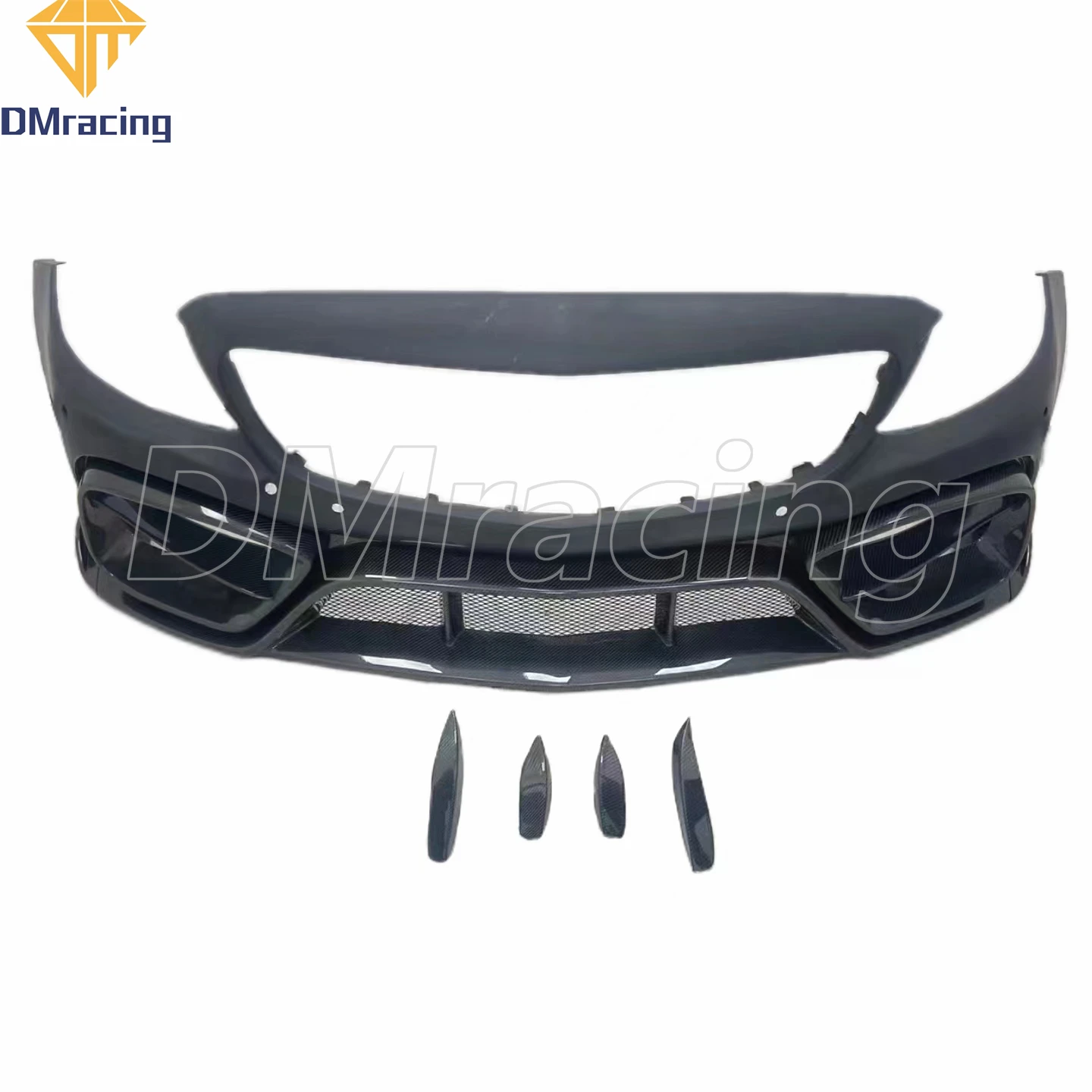 

IMP STYLE CARBON FIBER HALF FRONT BUMPER BODY KIT for MERCEDES BENZ W205 C63 AMG COUPE 2015-2021