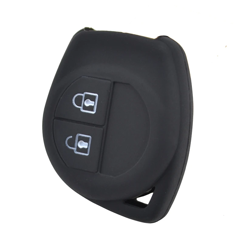 실리콘 원격 키 케이스, Opel / Vauxhall Agila, Fiat Sedici 2004 - 2014 Fob 쉘 커버, 스킨 홀더, 2 버튼