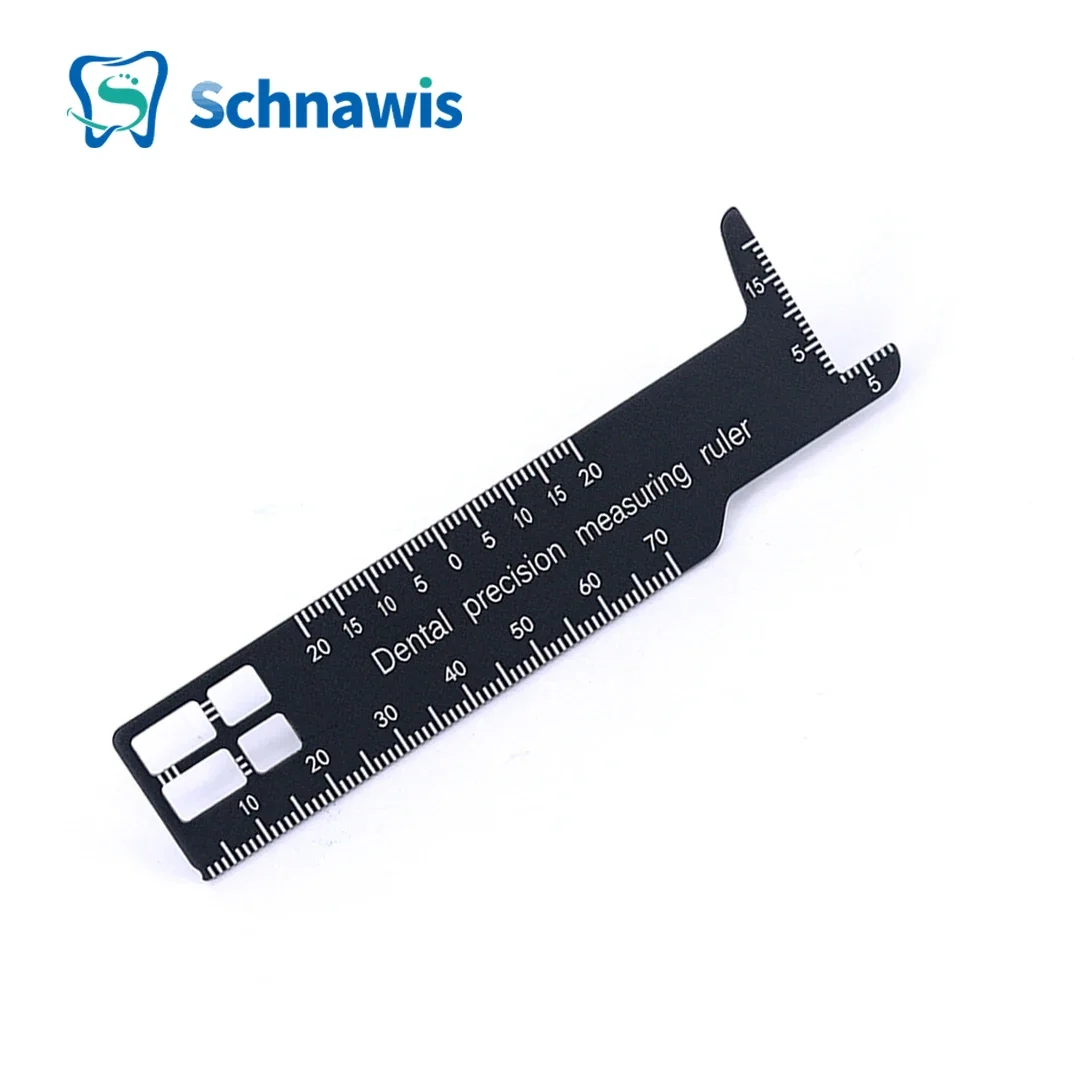 1Pcs Dental Precision Measuring Ruler Orthodontic Tool For Photography Dentistry Gauge Instrument Dentist Tool