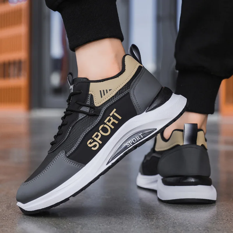 2025 جديد أحذية رياضية رجالية أحذية رياضية حذاء كاجوال بفتحات تهوية عدم الانزلاق خففت احذية الجري للرجال المراهقين الطلاب #4