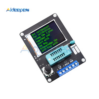 GM328A Transistor Tester DC5V Type-c Interface LCR Diode Capacitance ESR Voltage Frequency Meter PWM English Russian Version