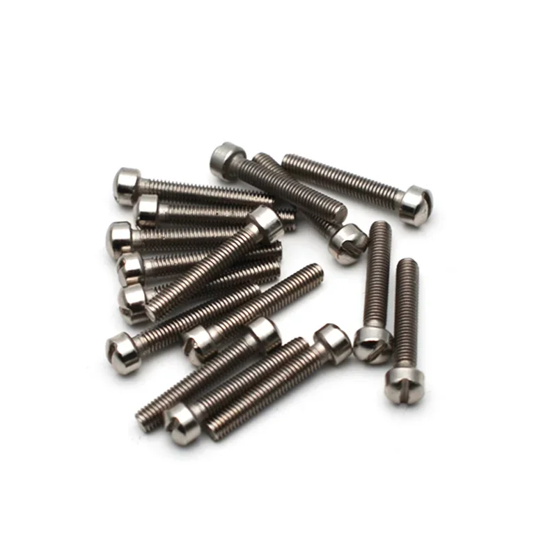 

100 pcs/lots Electric Guitar Humbucker Pickup Polepiece Pole Screws Guitar Pickup Magnet Screw Rods 18mm Length 3mm Diameter