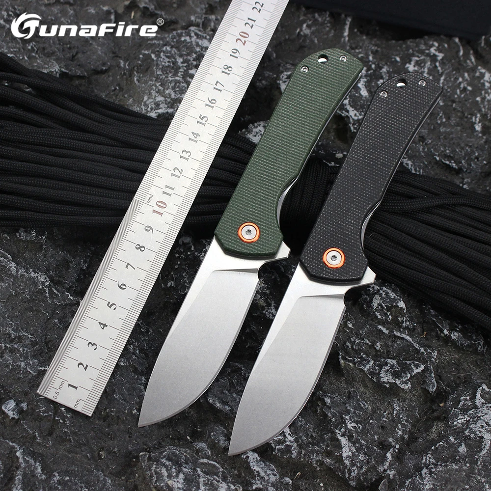 

Tunafire T0058 Folding Knife Steel Blade EDC Pocket Knife Outdoor Camping Survival Military Tactical Combat Knives For Men Gift