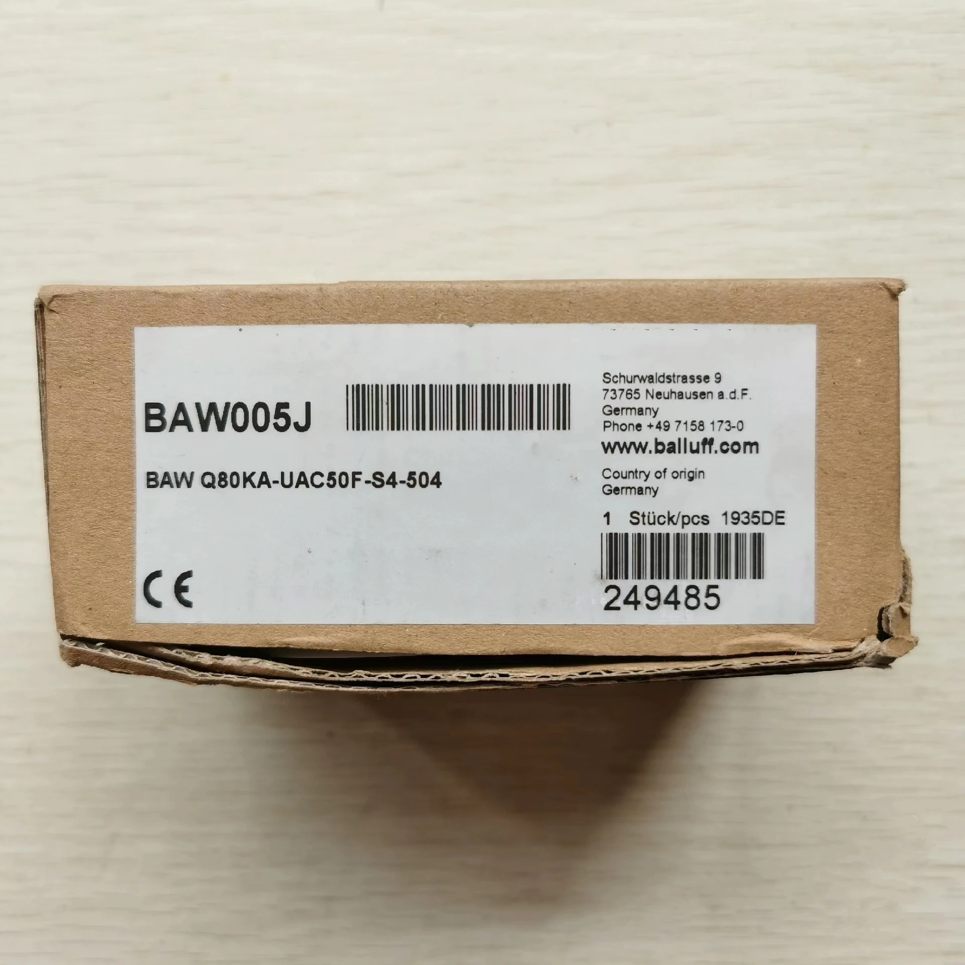 

Brand New Sensor BAW005J