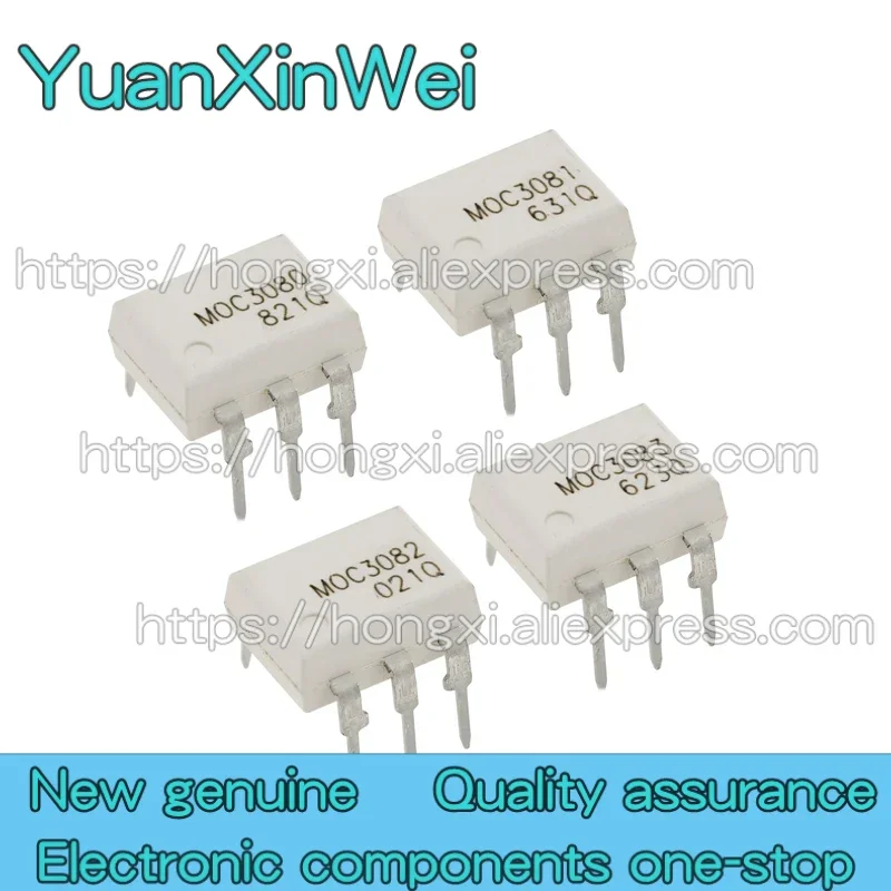 10PCS  MOC3060 MOC3061MOC3062 MOC3063 MOC3080 MOC3081 MOC3082 MOC3083 DIP6  Bidirectional thyristor switch driver photocoupler