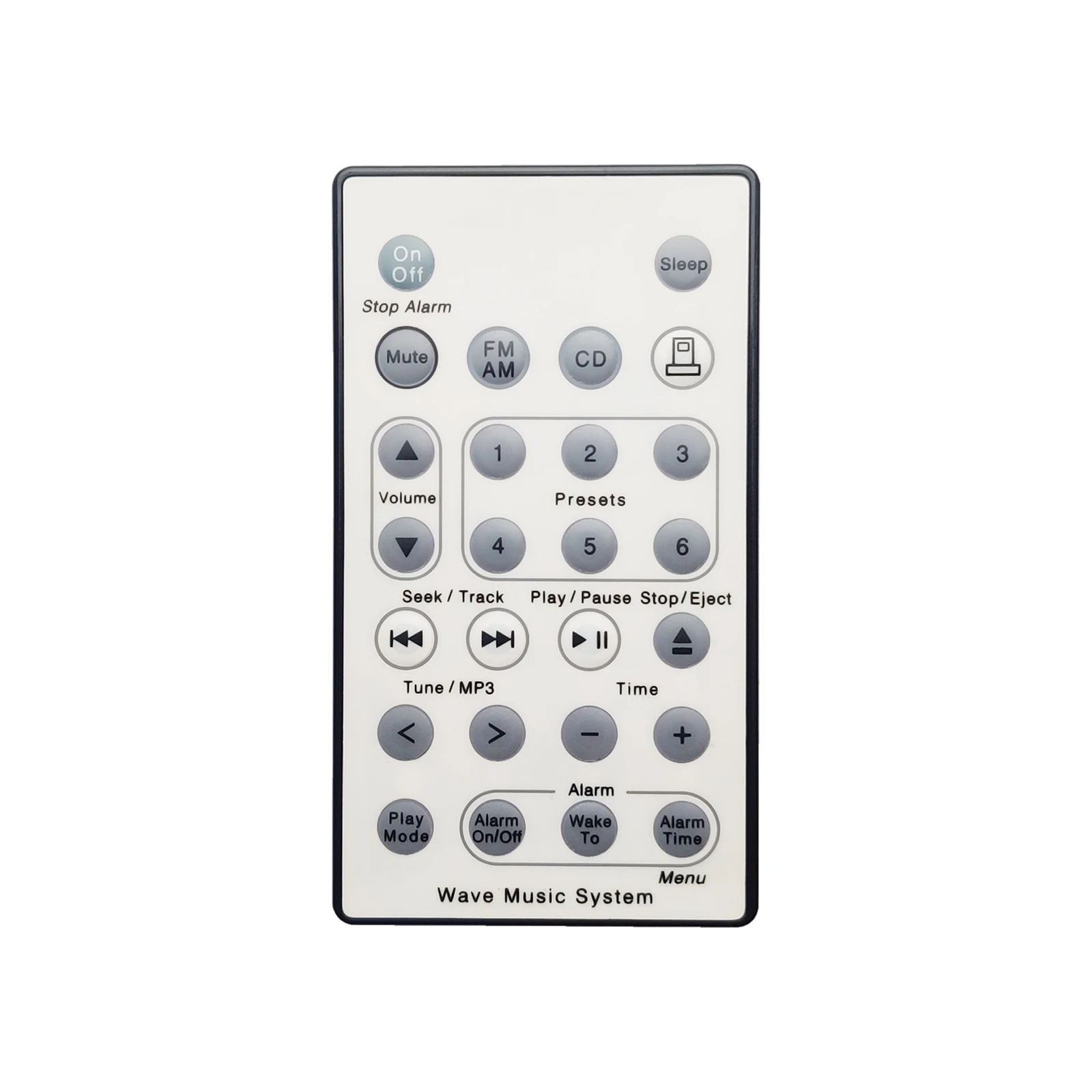 

Replacement Remote Control For Bose Wave Audio Music System Radio Sound Touch CD AWRCC1 AWRCC2 White