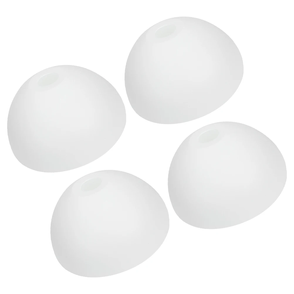 

4Pcs Mushroom Pendant Light Shade Light Bulb Cover 42Mm Hole Replacement Lampshades for Hanging Lamp Lighting Accessories
