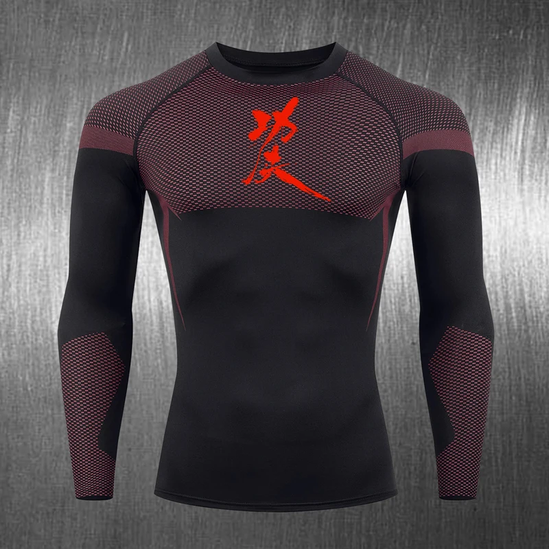 الصينية الكونغ فو الخط نمط أرض الإنسان الرياضة السريع دورة العضلات قميص أيه مانش كورتيس هوتس دي ضغط الصالة الرياضية