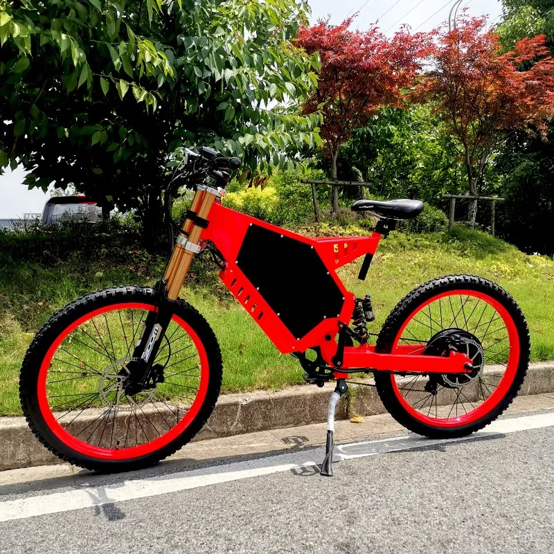

13 Years OEM/ODM Ebike Factory 19 Inch Motorcycle Tire 72V 8000w Electric Mountain Bike for Sale/ Electric Cross-country Bicycle