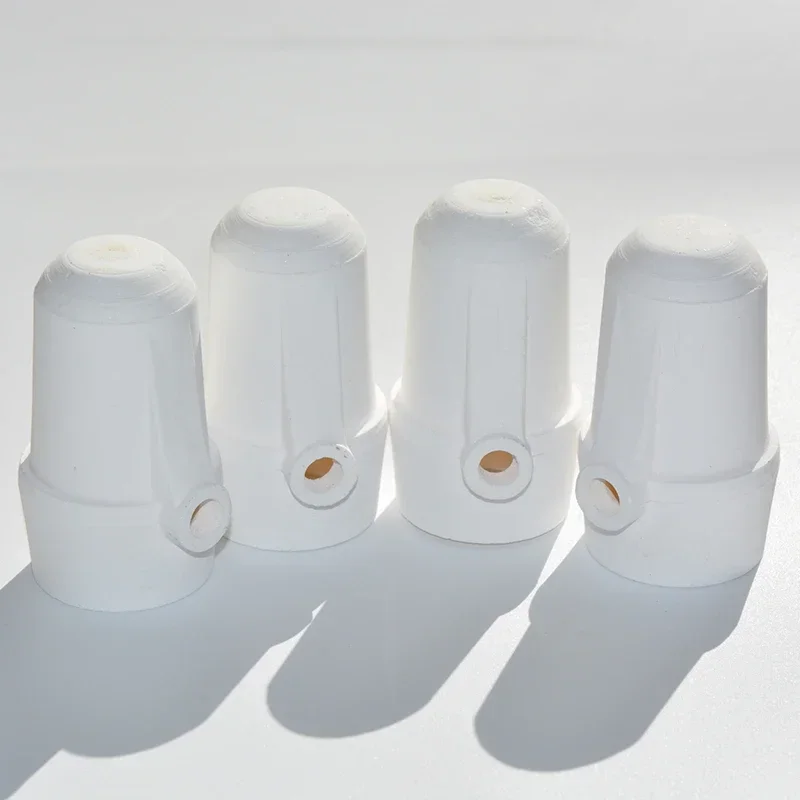 بوتقة كوارتز على شكل كوب عمودي ممتاز لملحقات آلة صب الطرد المركزي لصب سبائك معدنية 6 قطع #5