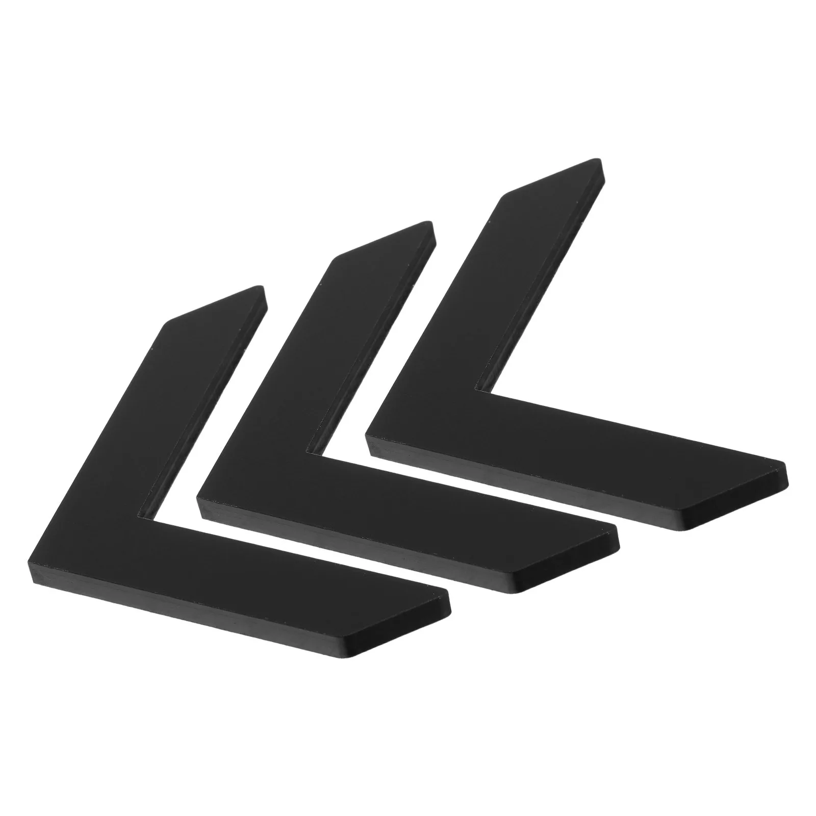 3pcs Arrow Directional Wall Sticker Weatherproof For Bathroom Office Commercial Use Restroom Sign Floor Direction Stickers