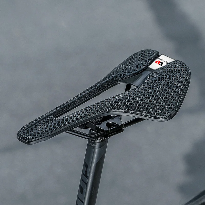 WEST BIKING 3D Printed Bicycle Saddle Zoned Shock-Absorbing Bike Speed Seat Road Bike Racing Triathlon Enduro Cycling Saddle