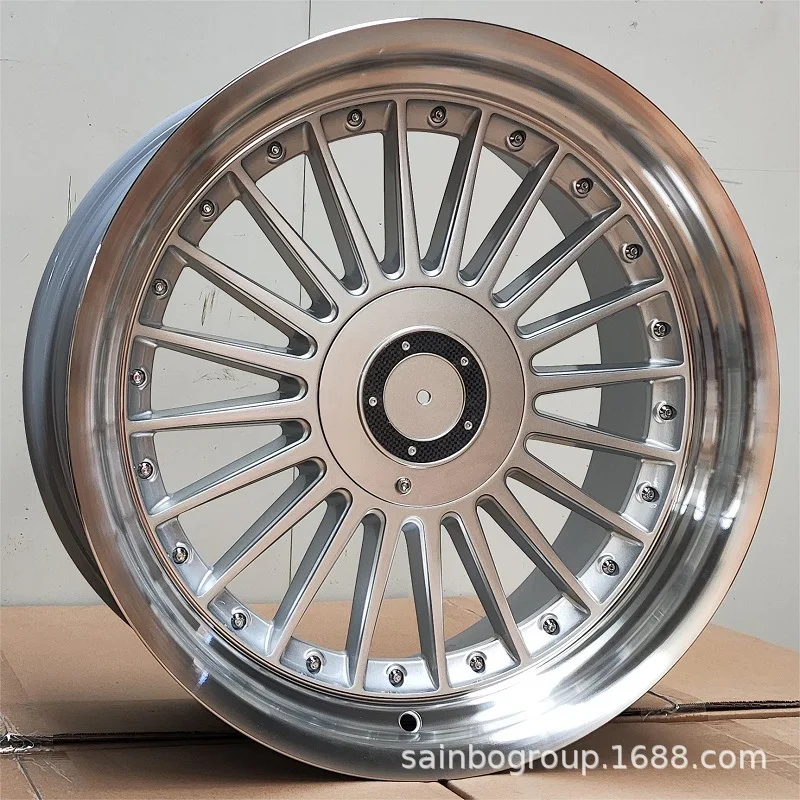 

Suitable for F881803 18-inch 19-inch 5x112 5x120 silver car edge, car modified aluminum alloy wheel rim