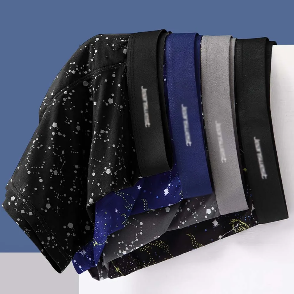 

2/3/4/6Pcs Boxers Man Ice Silk Quick-Dry Men's briefs Soft Touch Men underpants Breathable Sweat wicking Man underwear